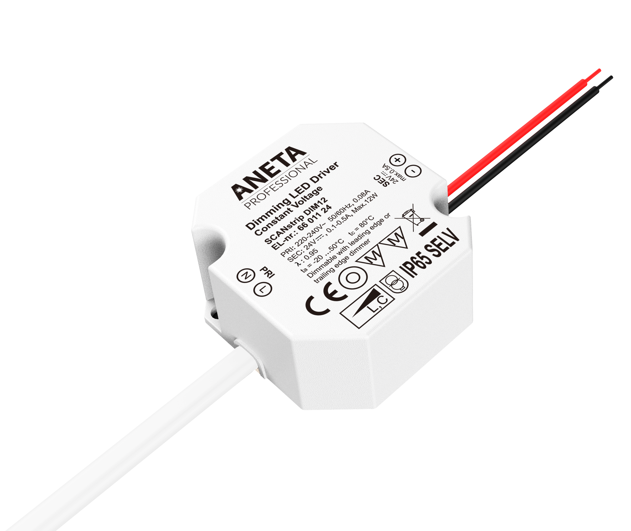 SCANSTRIP DIM12 IP65 DC24V LED-DRIVER