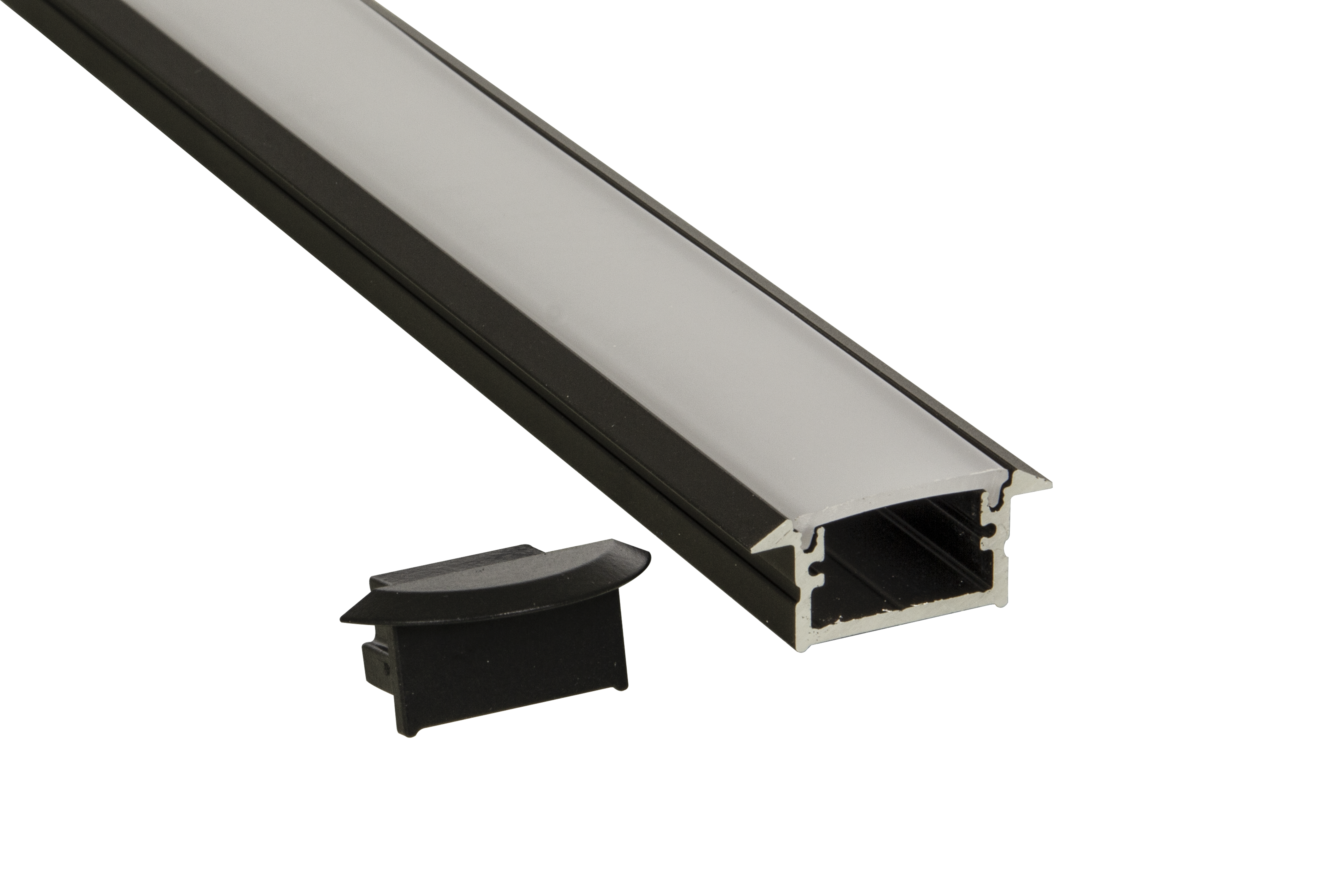 SCANSTRIP RECESSED SORT 1,8M LED-PROFIL