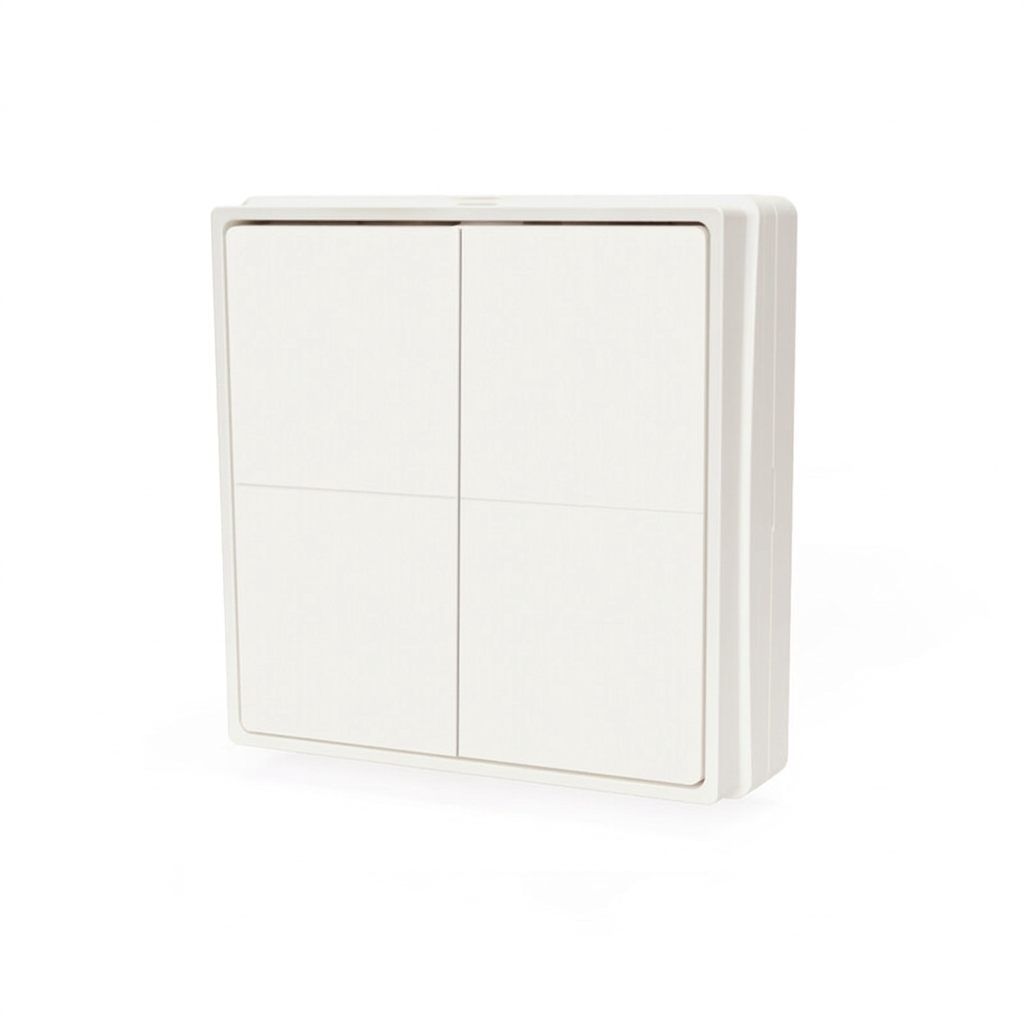 BLU WALL SWITCH 4 SHELLY STAND ALONE