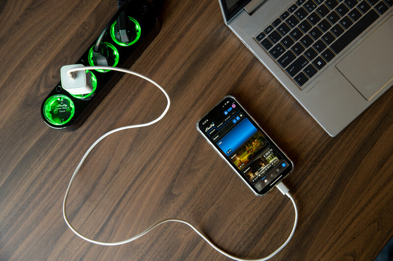 shelly Älypistorasia shelly power strip gen4 musta