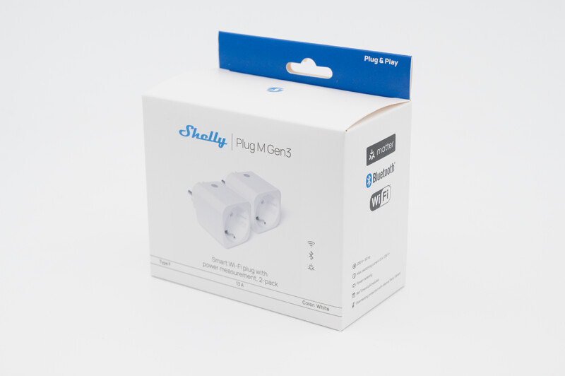 shelly Älypistorasia shelly plug m gen3, valk 4kpl