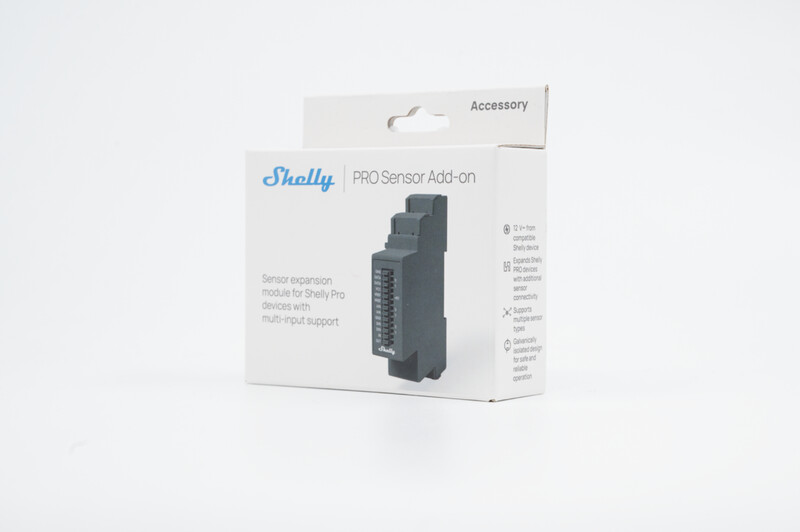 shelly Väyläliityntäyksikkö shelly pro sensor add-on