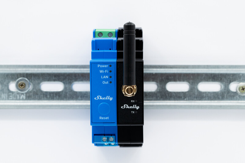 shelly Väyläliityntäyksikkö shelly pro lora add-on