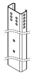 PV TUGIPOST L=1700mm CORAB
