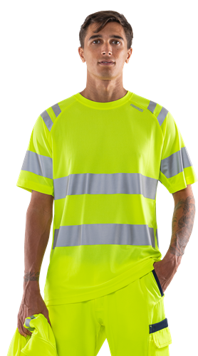fristads T-shirt fristads hi-vis 7860 gpst 130 size xl