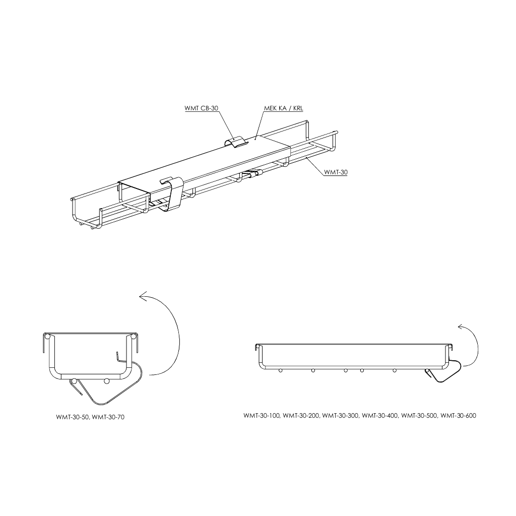 meka Kiinnitystarvike meka wmt cb-30 rst