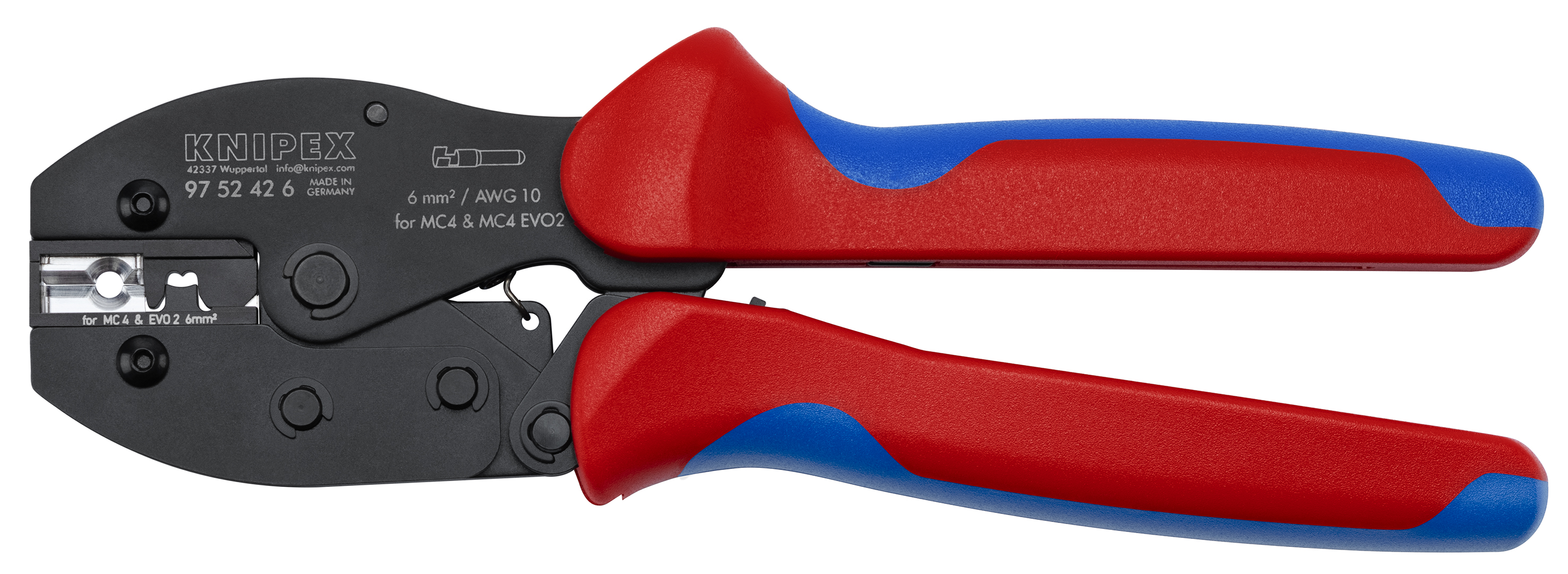PURISTUSPIHTI KNIPEX MC4 JA MC4 EVO2