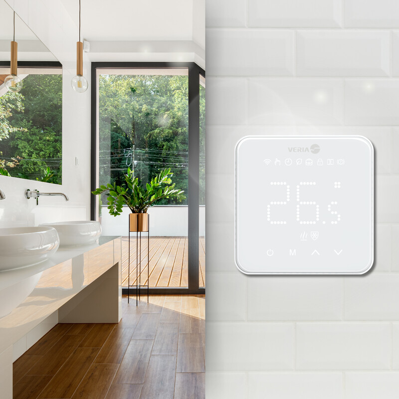 devi Kombinationstermostat devi veria wt45 wi-fi vit
