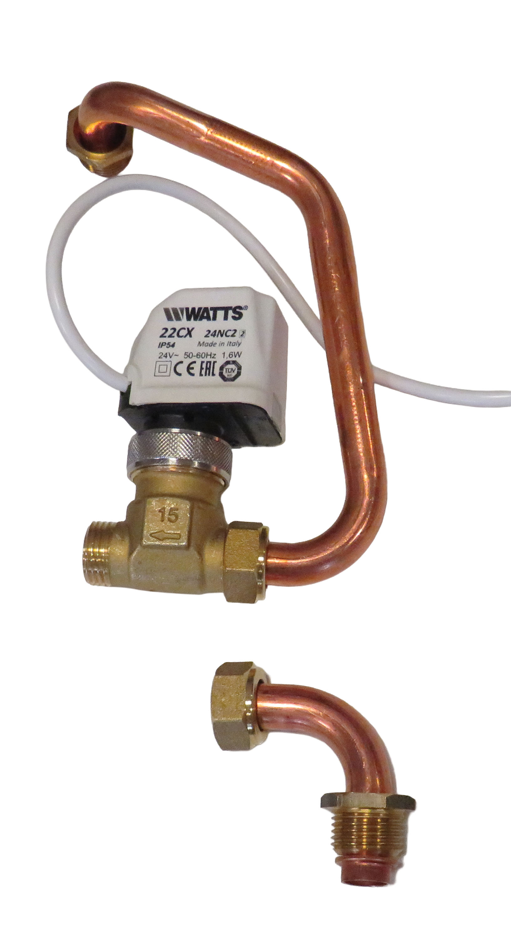 sabiana 2-way valve 24 v on/off fv2s 1-2 valve