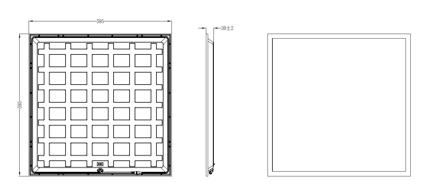 onnline Paneelvalgusti onnpanel eco 30w 2cct 3600lm ugr19