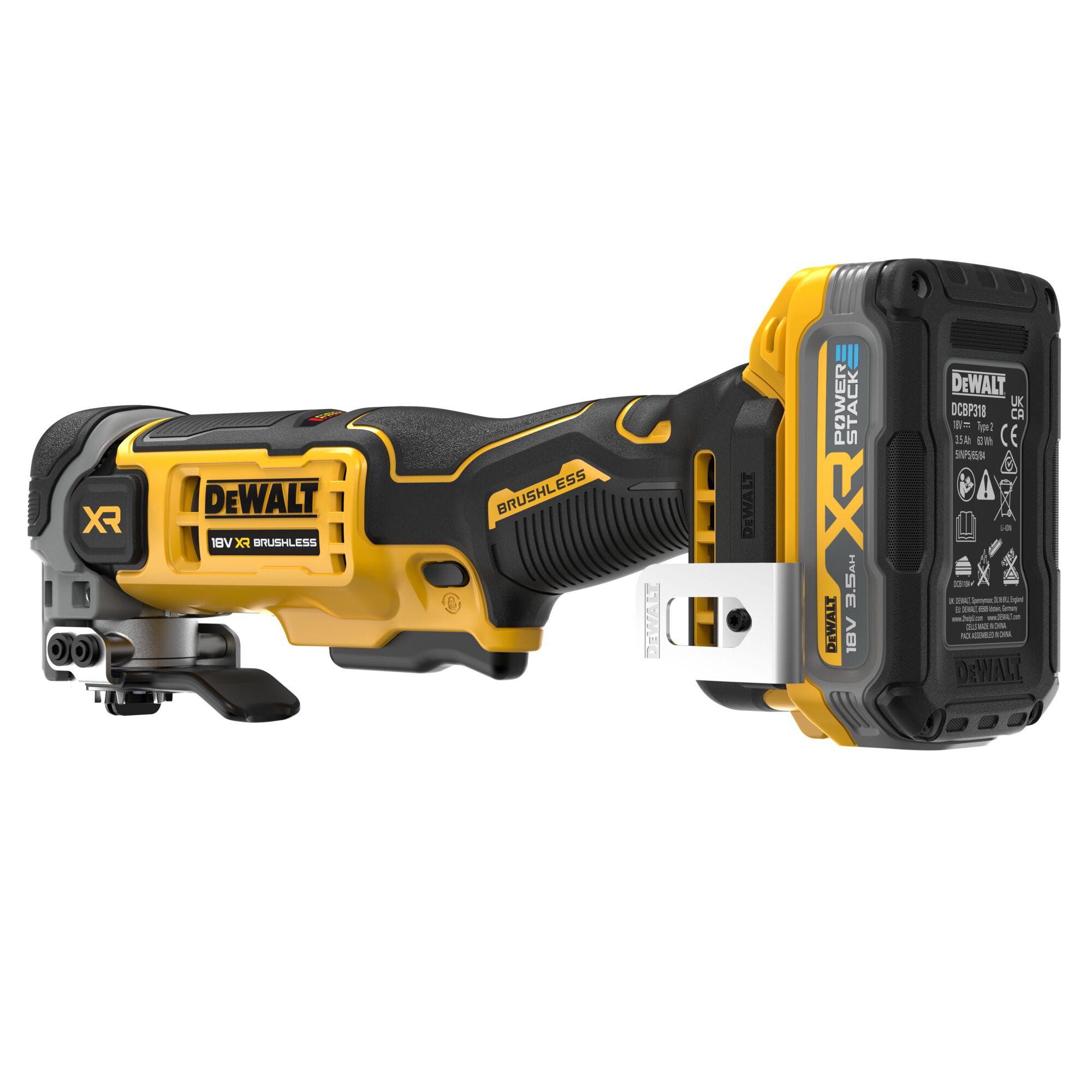 dewalt Akkuepäkeskohiomakone dewalt 18v xr 125mm wtc runko