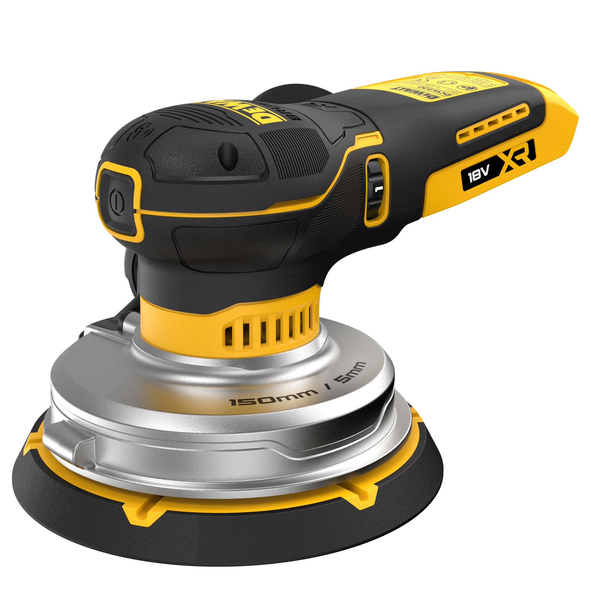 AKKUEPÄKESKOHIOMAKONE DEWALT 18V XR 150MM WTC RUNKO