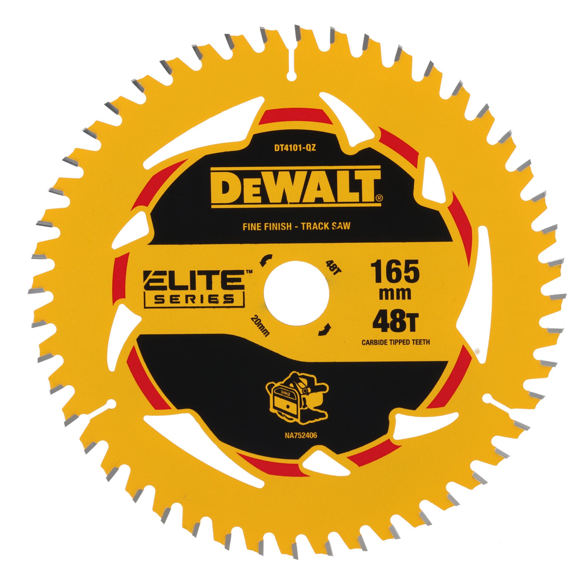 UPOTUSSAHANTERÄ DEWALT ELITE 165X20X48T