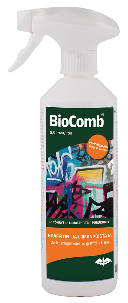 GRAFFITIN- JA LIIMANP SOKEVA BIOCOMB SPRAY 0,5L