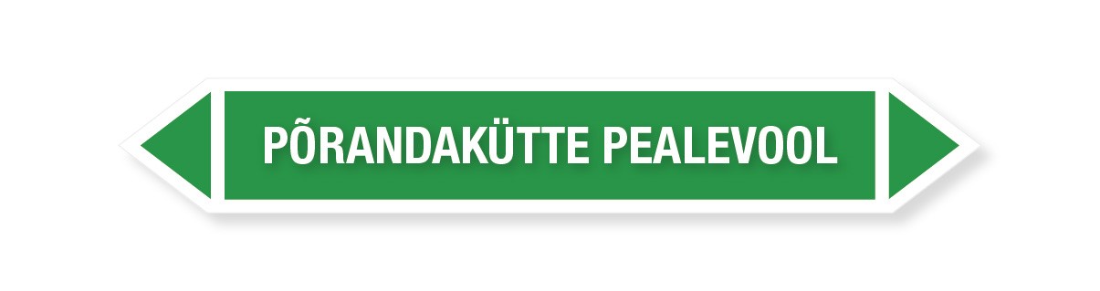 KLEEBIS PÕRANDAKÜTTE PEALEVOOL 16tk