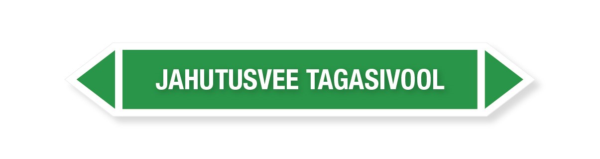 KLEEBIS JAHUTUSVEE TAGASIVOOL 16tk