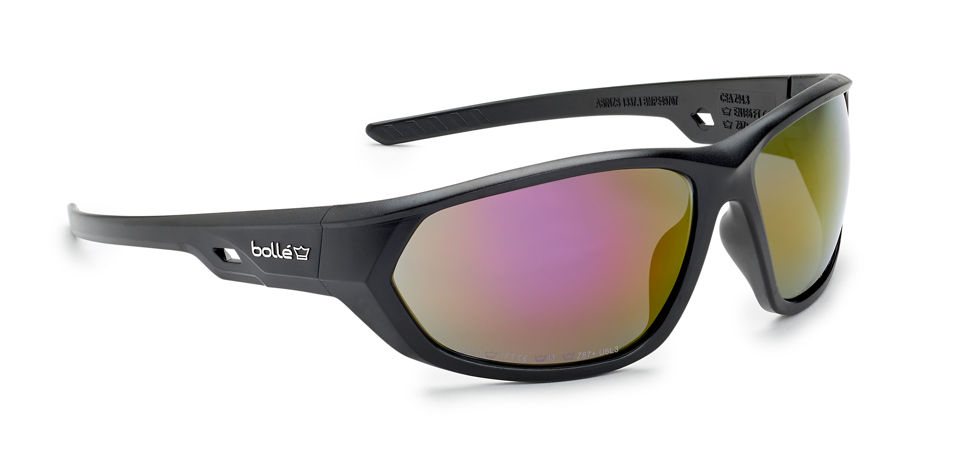 SUOJALASIT BOLLE KOMET FIRE FLASH EN166
