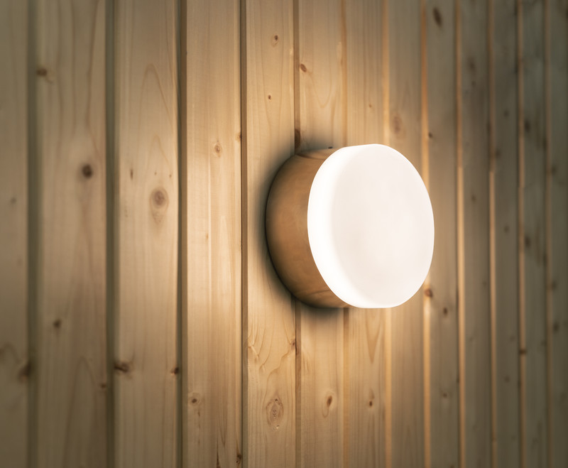 hide-a-lite Saunavalaisin heatwall ip65 7,5w 515lm 2700k teräs