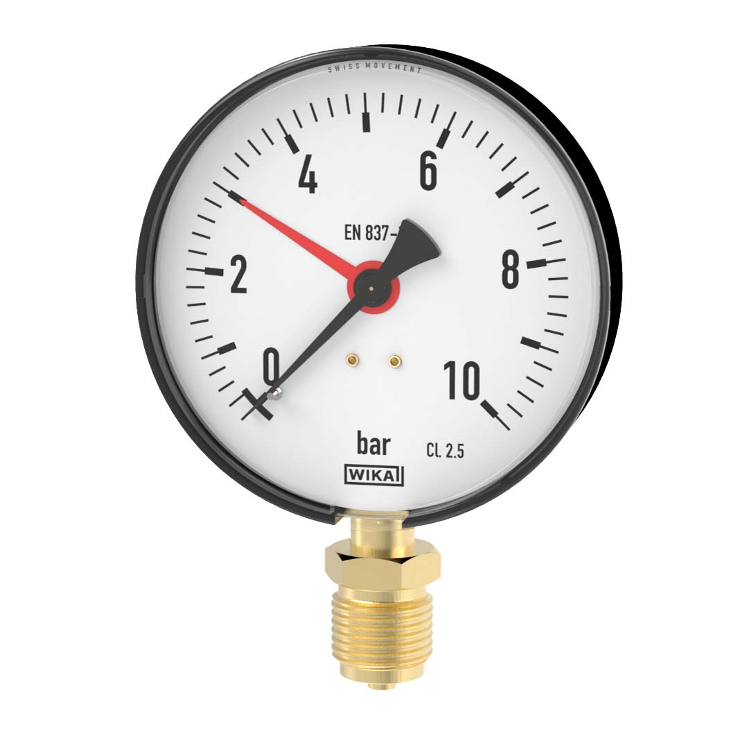 PAINEMITTARI WIKA 111.10 Ø100 0-10bar A1/2 9012575