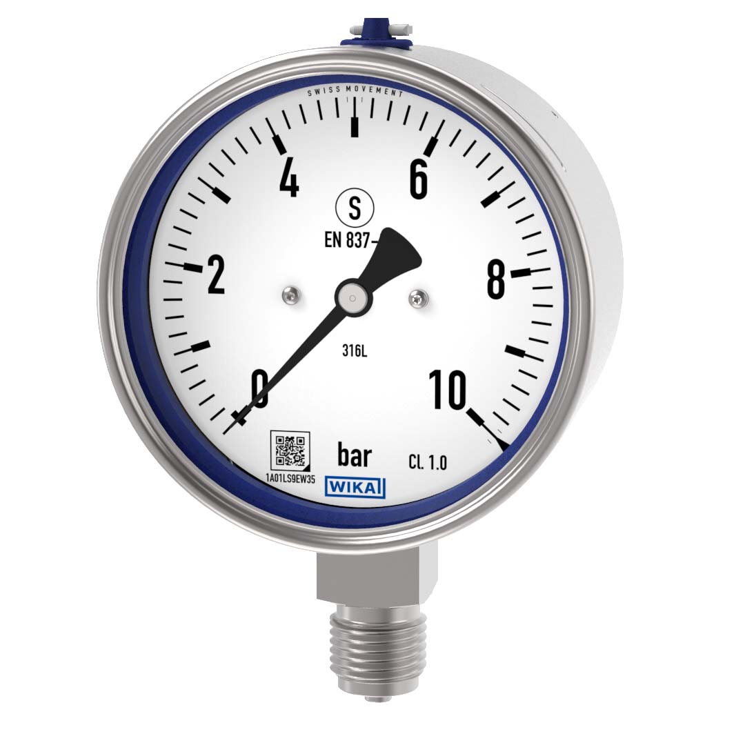 MANOMEETER HKT GLÜTSERIINIGA 233.30.100.10B  A1/2" 9020624