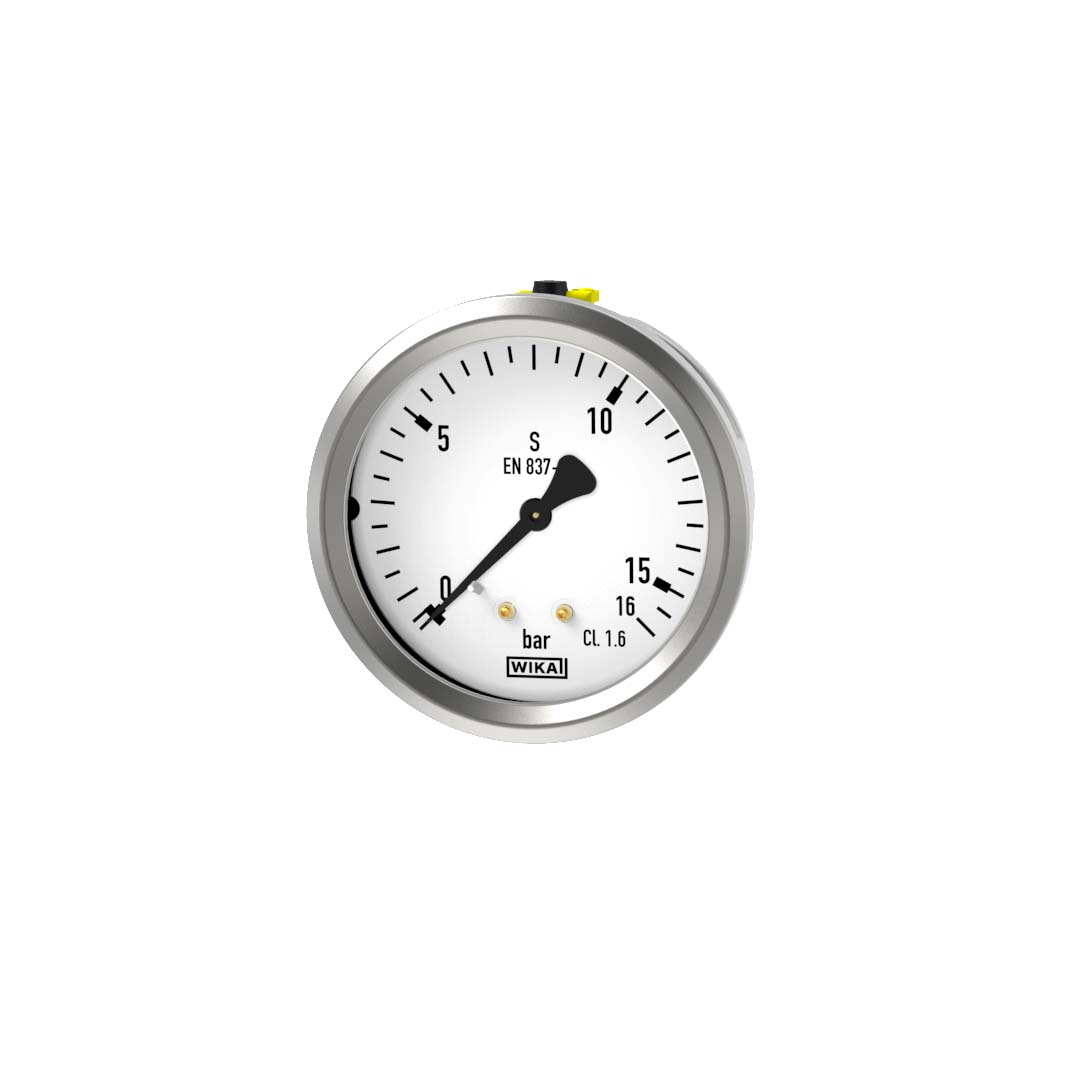 PAINEMITTARI WIKA 213.53 VAIM. Ø63  0-16bar T1/4