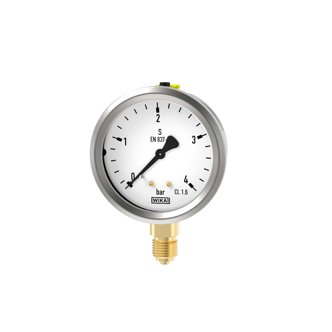 PRESS. GAUGE WIKA 213.53 63 0-4B A1/4 9021973