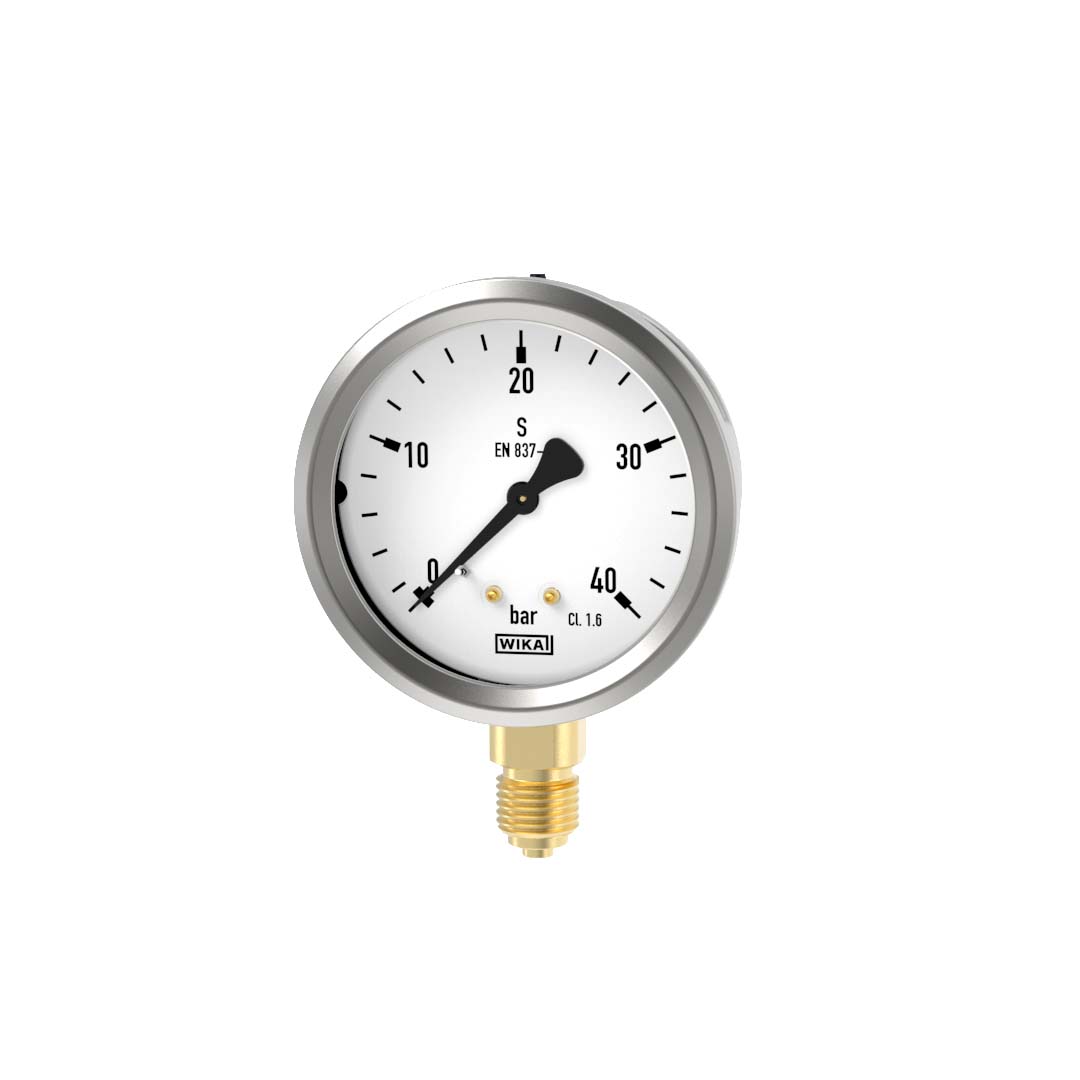 PRESS. GAUGE WIKA 213.53 63 0-40B A1/4 9022023