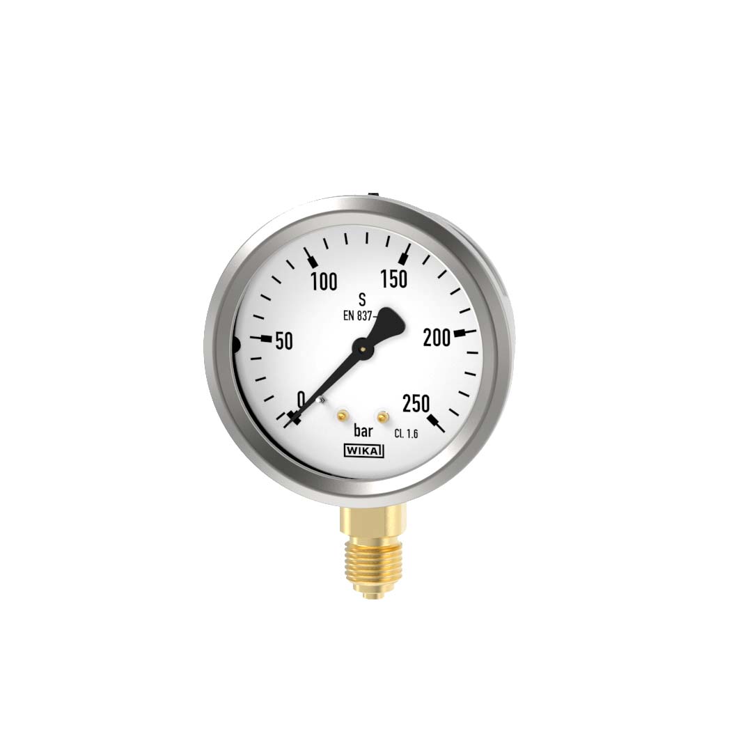 PAINEMITTARI WIKA 213.53 VAIM. Ø63  0-250bar A1/4  9022066