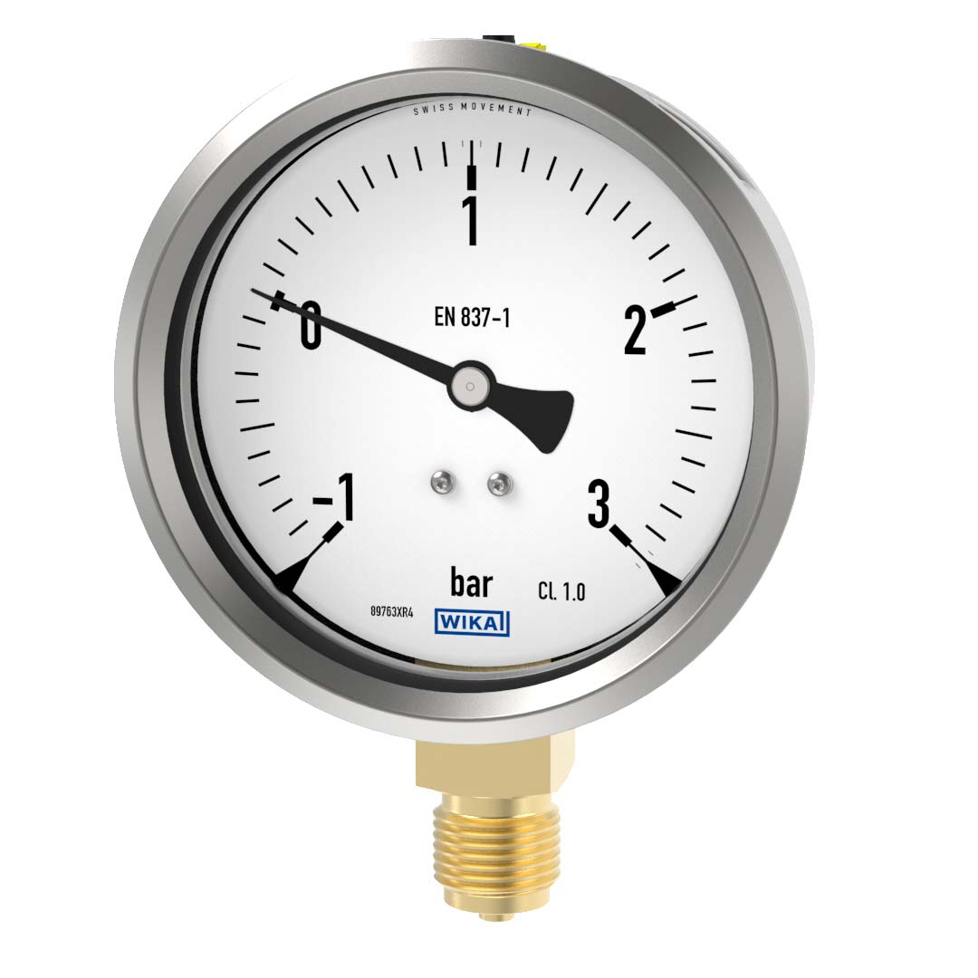 PAINEMITTARI WIKA 213.53 VAIM. Ø100  -1-3bar A1/2  9022490