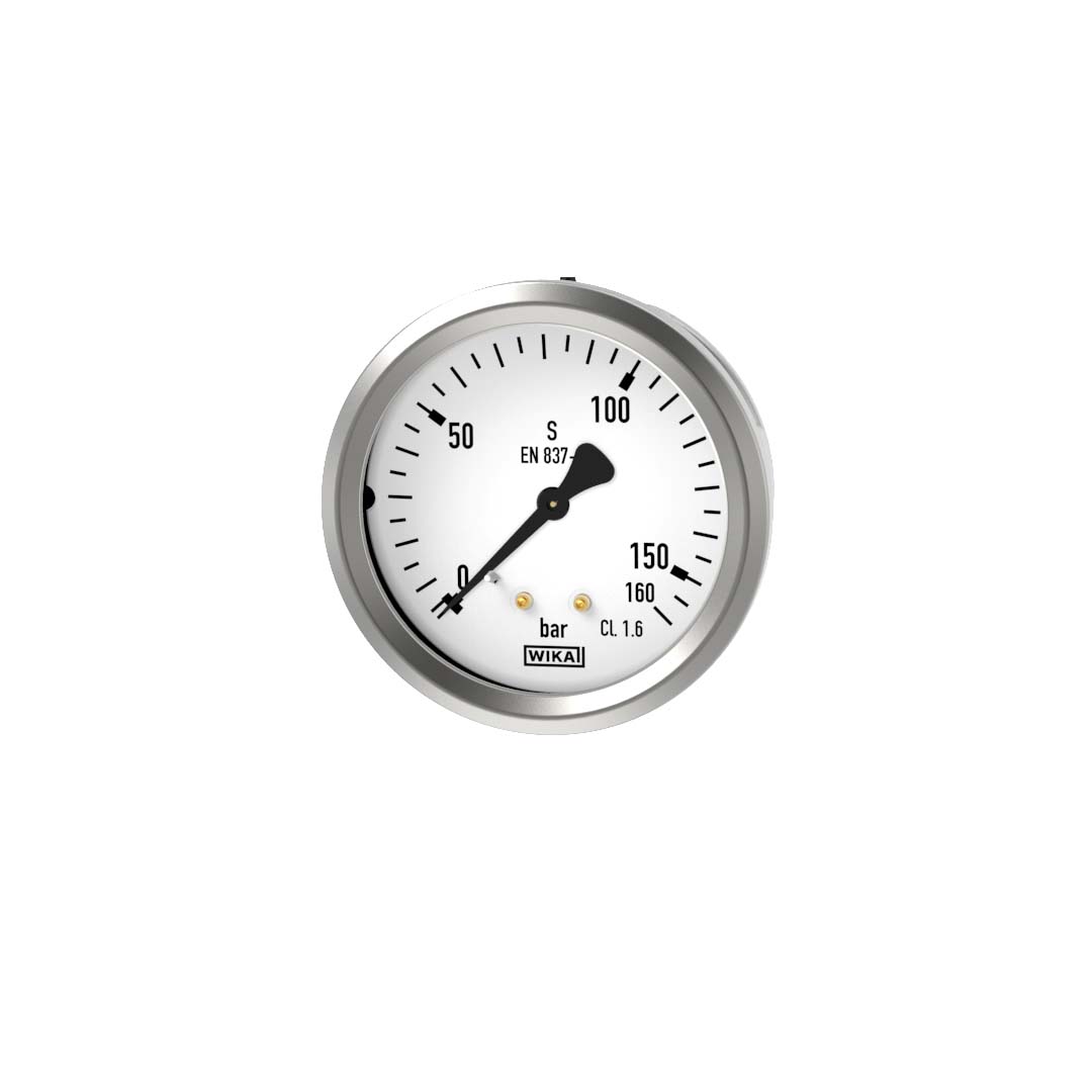 PRESS. GAUGE WIKA 213.53 63 0-160B T1/4 9022430