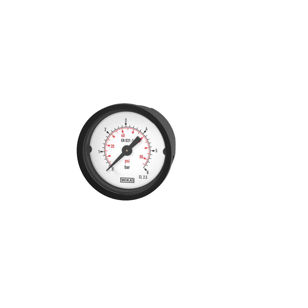 TERMOMETER Ø100 WIKA 100 0..160C R1/2 L=200/8 8