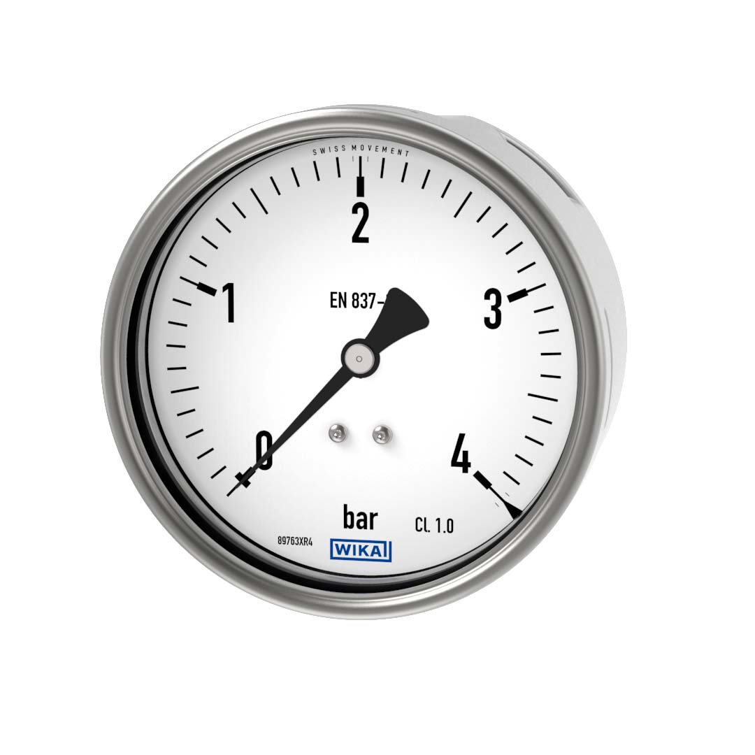 PAINEMITTARI WIKA 212.20 Ø100  0-4bar T1/2