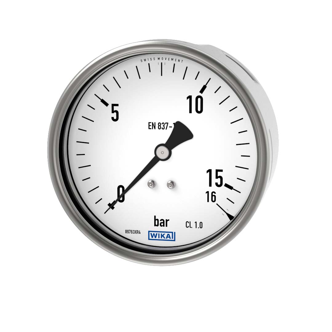 PAINEMITTARI WIKA 212.20 Ø100  0-16bar T1/2