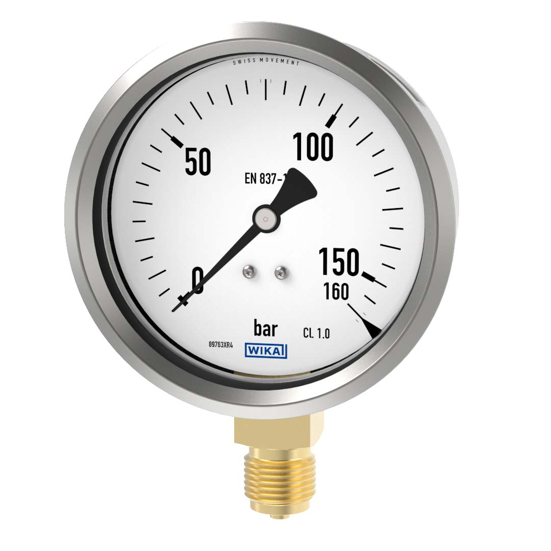 PRESSURE GAUGE 0-160B A1/2 213.53