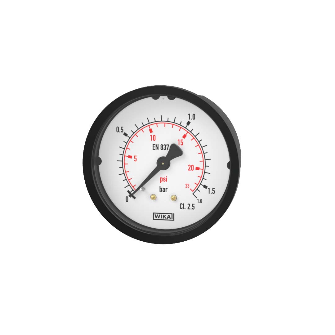 wika Thermometer 0-60c r1/2 l=63/8 wika a52