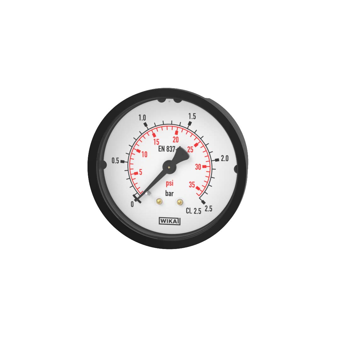 TERMOMETER Ø100 WIKA 0-60C R1/2 L=100/8 WIKA A52