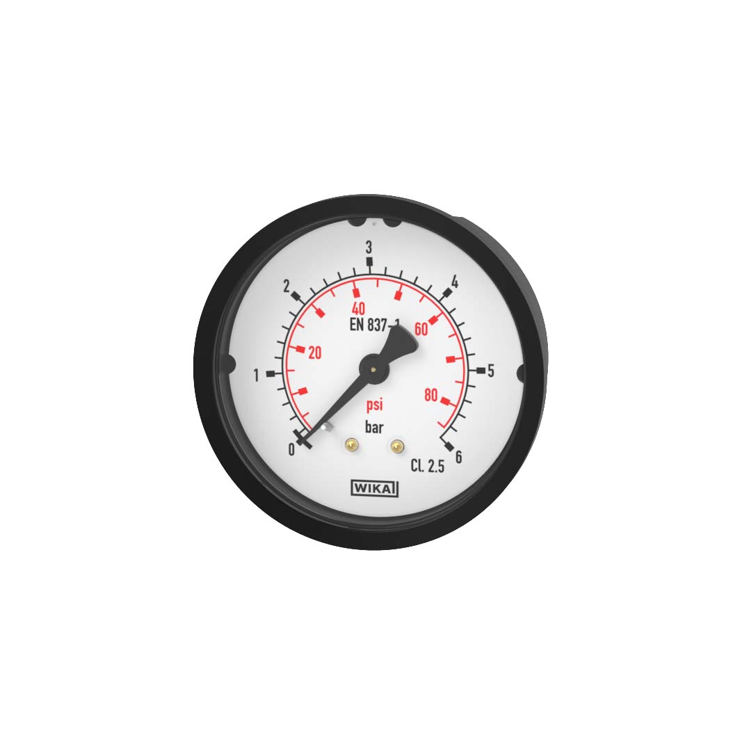 THERMOMETER 0-60C R1/2 L=200/8 WIKA A52