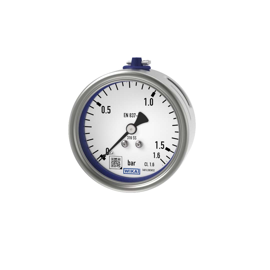 THERMOMETER 0-120C R1/2 L=200/8 WIKA A52