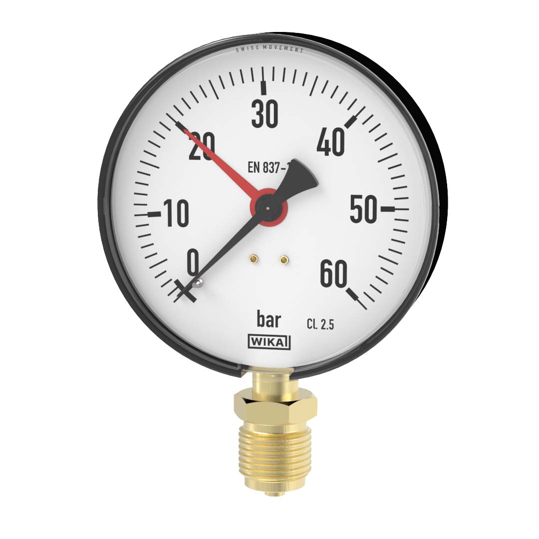 THERMOMETER 0-200C R1/2 L=100/8 WIKA A52