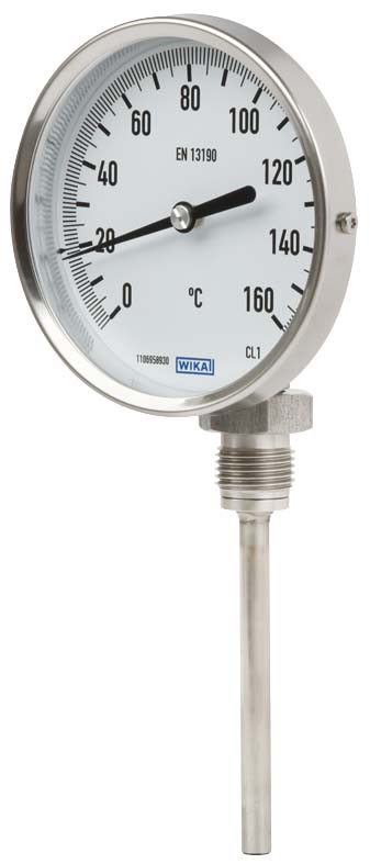 THERMOMETER 0-120C R1/2 L=200/8 WIKA R52