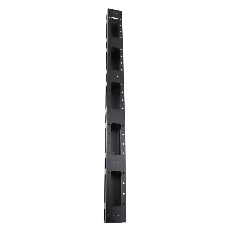 televes Ledar panel datacom vertikal kabelhållare 19in