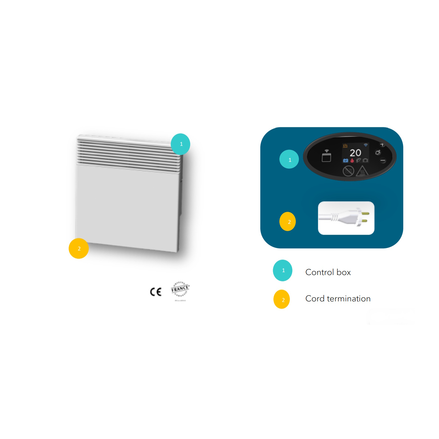 undefined Konvektors intuis tactic wifi 1500w