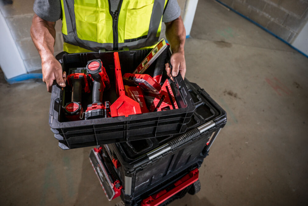 milwaukee Avolaatikko milwaukee matala packout