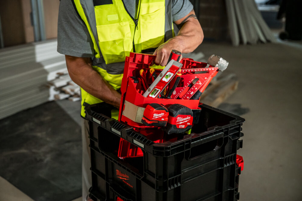 milwaukee Avolaatikon jakaja milwaukee xl packout