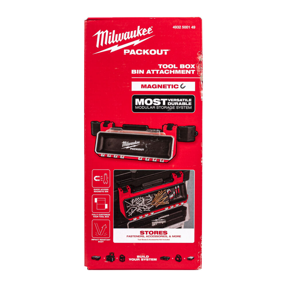 milwaukee Låda milwaukee magnetisk sidofäste