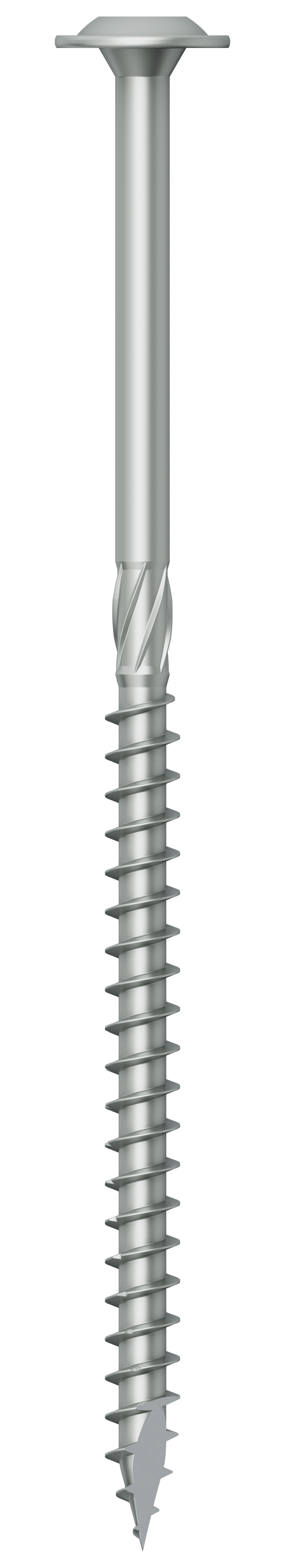 WOOD SCREW T-FAST PLUS WAFER 6X140/70 T30 PT ZP 100PCS
