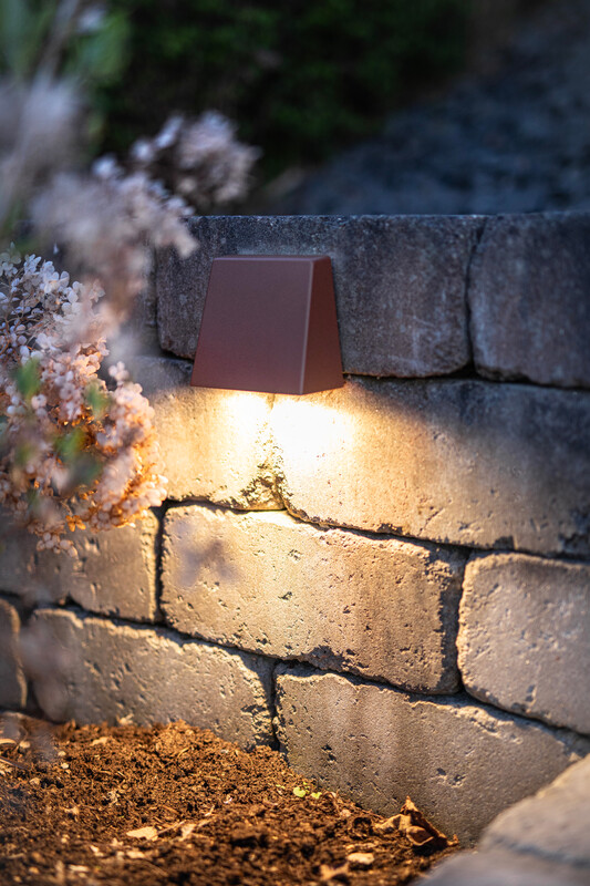 hide-a-lite Seinävalaisin ulko edge g2 ip54 400lm 5w 27/3k rust dim