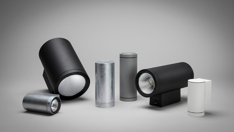 hide-a-lite Seinävalaisin ulko milo g2 m ip65 1000lm 10w 3/4k gr dim