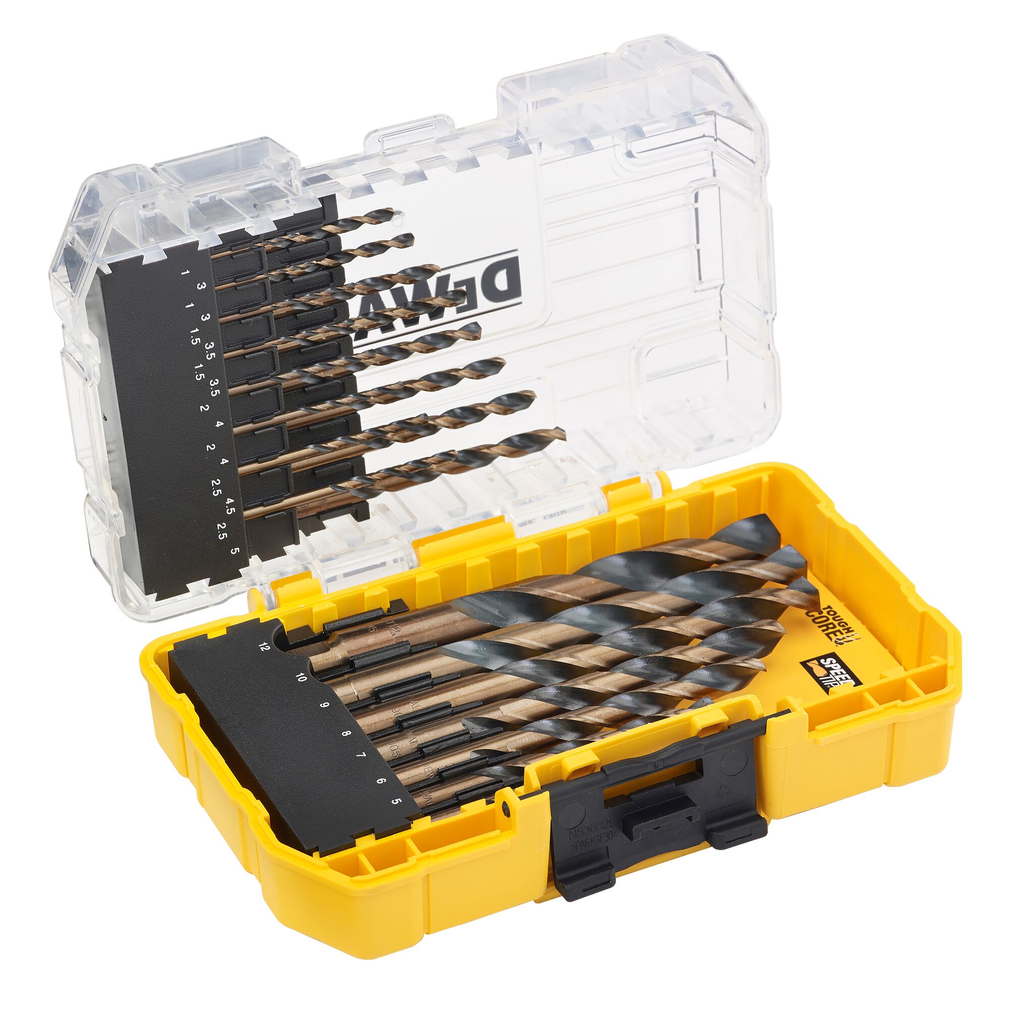 METALLIPORANTERÄSARJA DEWALT HSS-G BLACK GOLD 23KPL