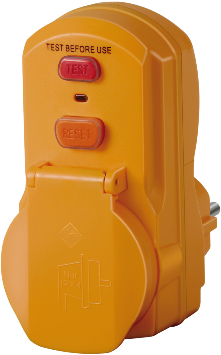 NOPLŪDSTRĀVAS SPRAUDNIS 230V 50Hz 16A 30mA IP54